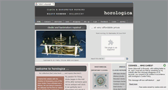 Desktop Screenshot of horologica.co.uk